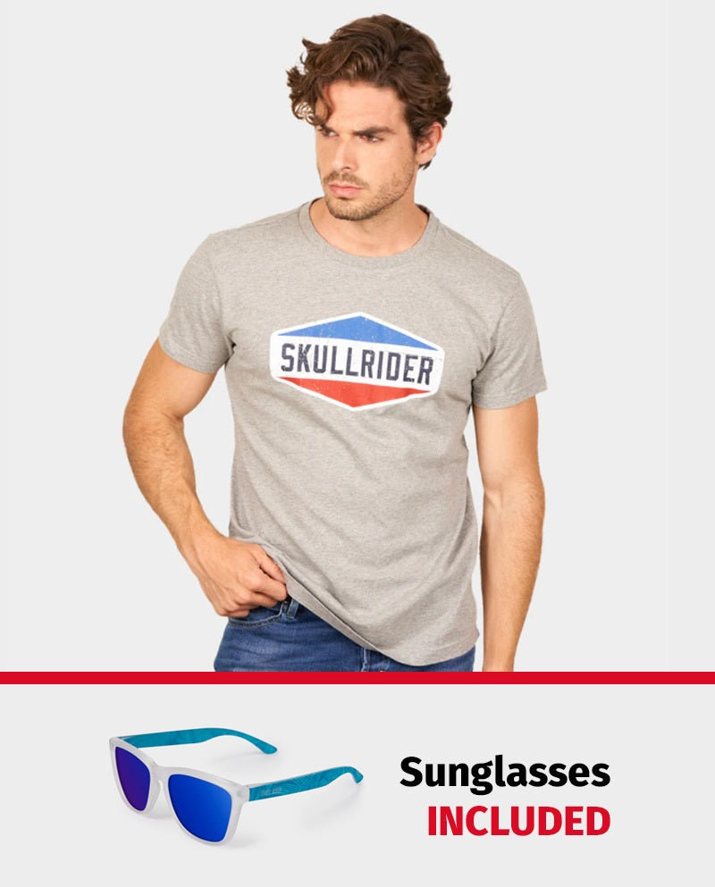 PACK: Gasoile T-shirt grey + Bora Bora Sunglasses