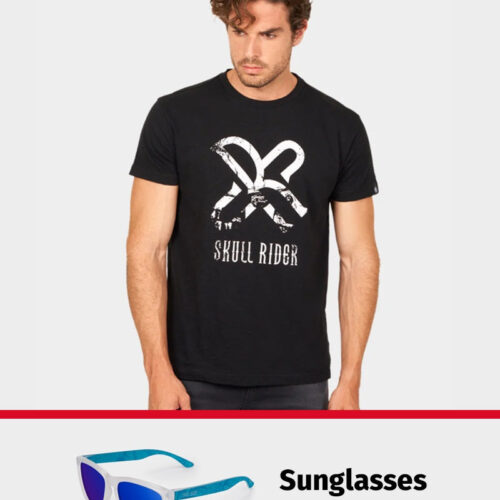 PACK: Rider T-shirt black + Bora Bora Sunglasses