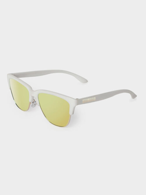 Golde White Metallic Sunglasses