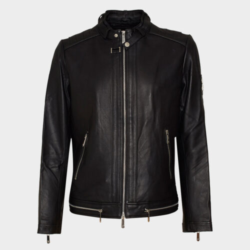 SR99 Leather Jacket Black