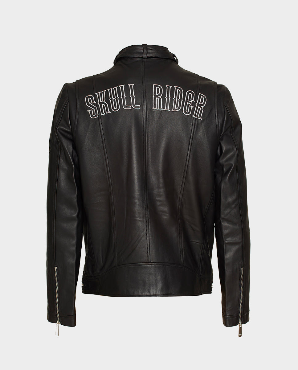 SR99 Leather Jacket Black 1