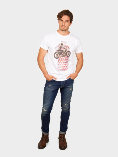 PACK: Camiseta Road Addiction Blanca + Gafas de sol Bora Bora (TIEMPO LIMITADO) 3