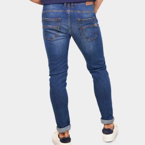D-SRIDER skinny jeans denim blue 1