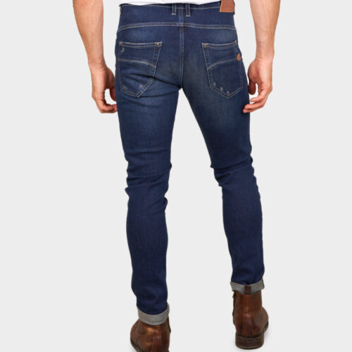 D-SRIDER used skinny jeans denim blue 1