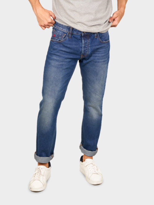 PACK: D-SRIDER regular jeans denim blue + FREE World Champion Sunglasses 1