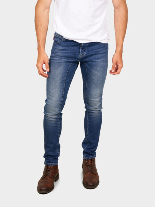 D-SRIDER tapered jeans denim blue