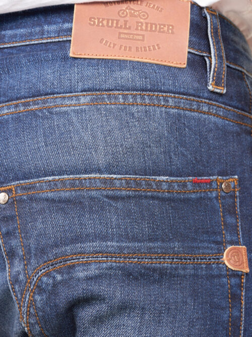 D-SRIDER used tapered jeans denim blue 5