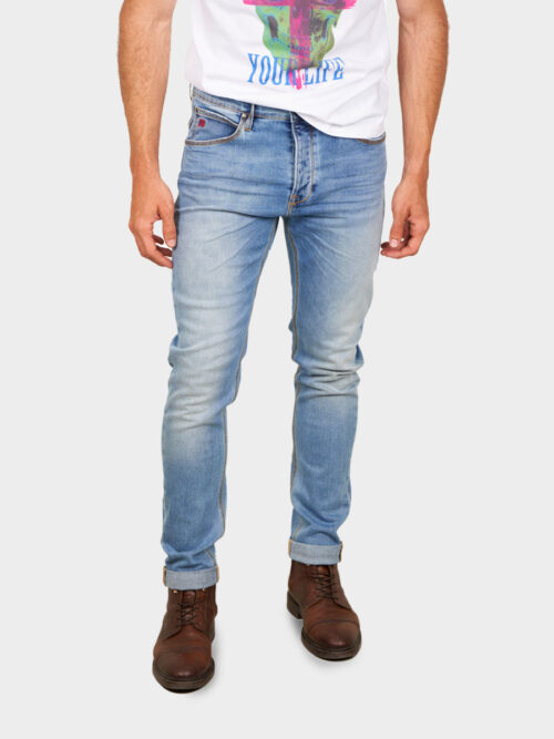 D-SRIDER slim fit jeans light blue
