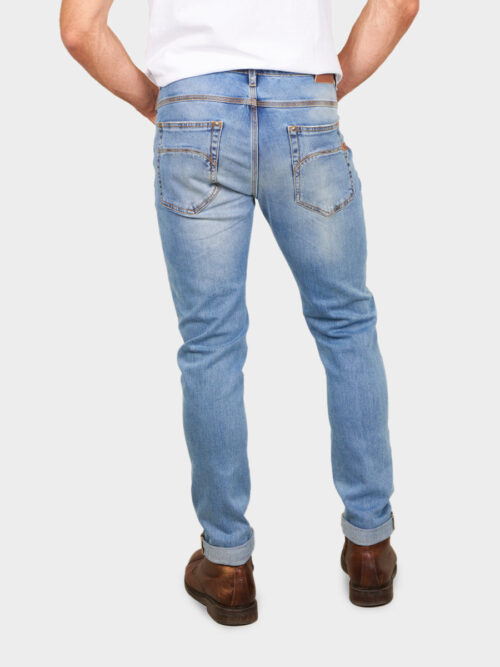 PACK: D-SRIDER slim fit jeans light blue + FREE World Champion Sunglasses 1