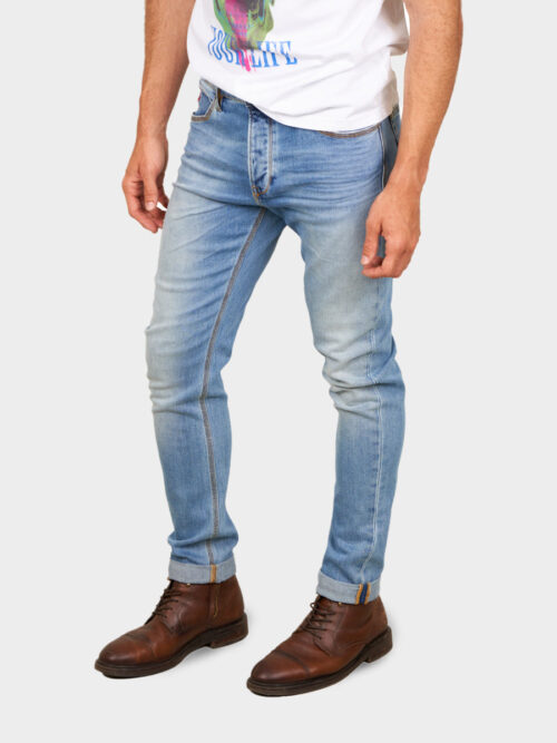 D-SRIDER slim fit jeans light blue 2