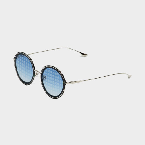 Smooth Silver Woman Sunglasses