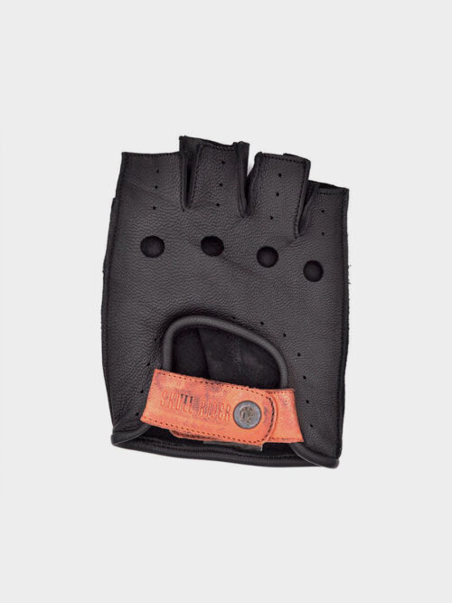 Half Finger Black Gloves 1