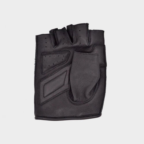 Half Finger Black Gloves 2