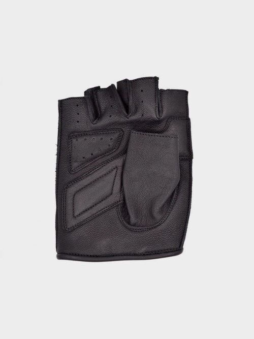 Half Finger Black Gloves 2